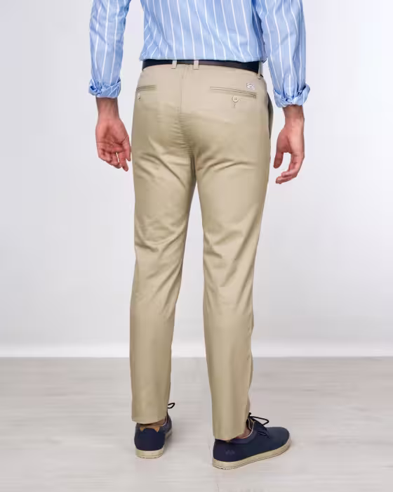 Chino slim estampado